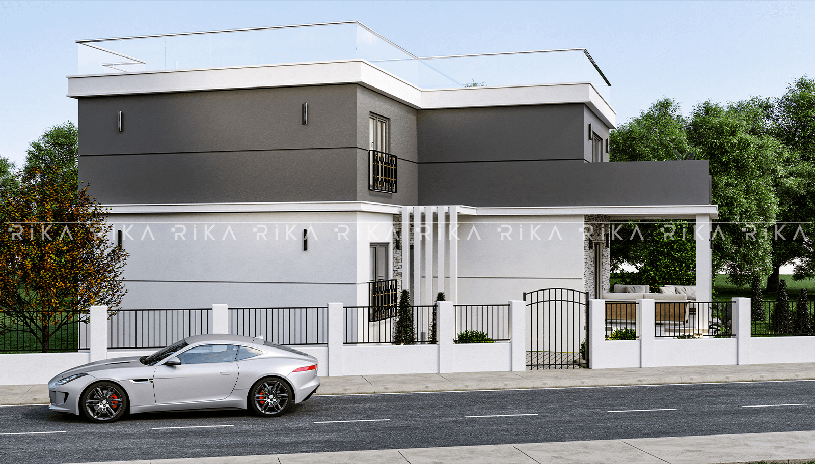 250 m2 Çift Katlı Betonarme Villa