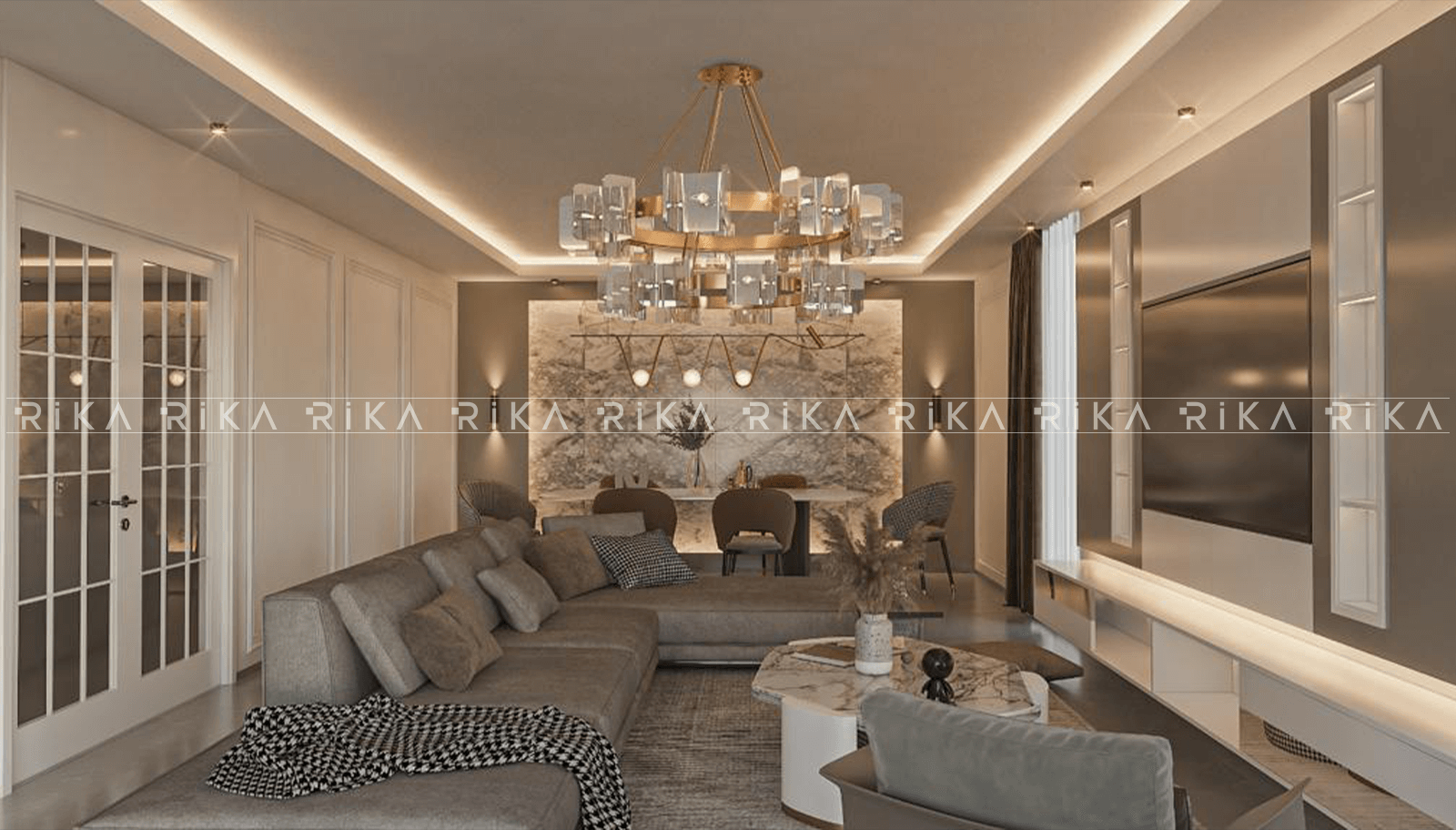 250 m2 Çift Katlı Betonarme Villa