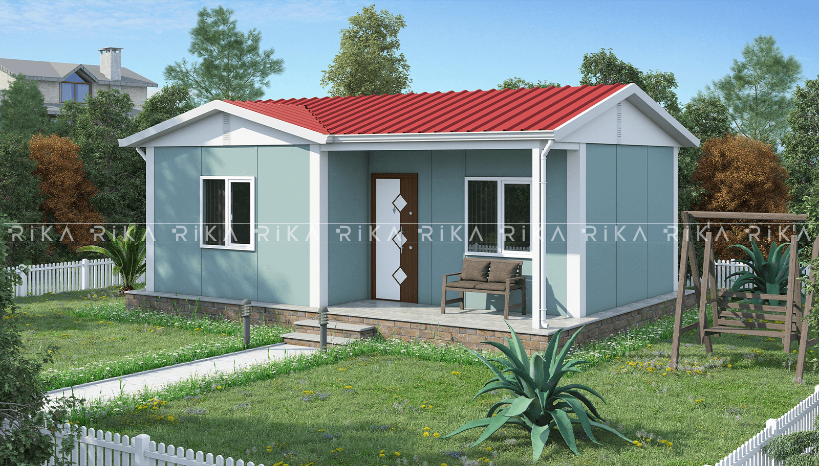 40 m² Single Story Prefabricated House