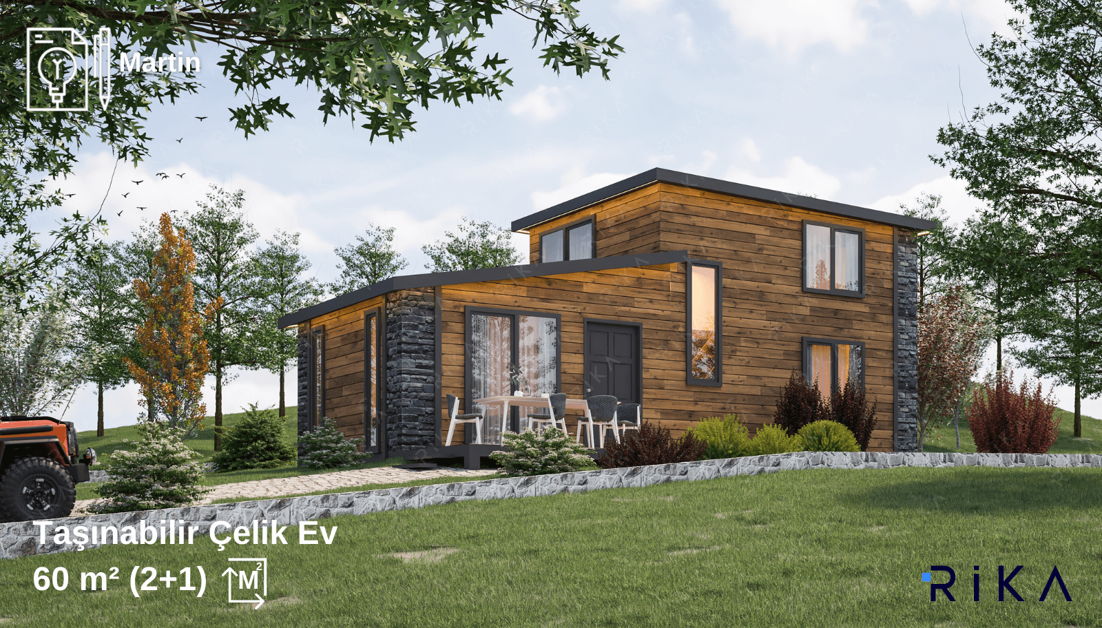 60 m2 Martin Modül Ev