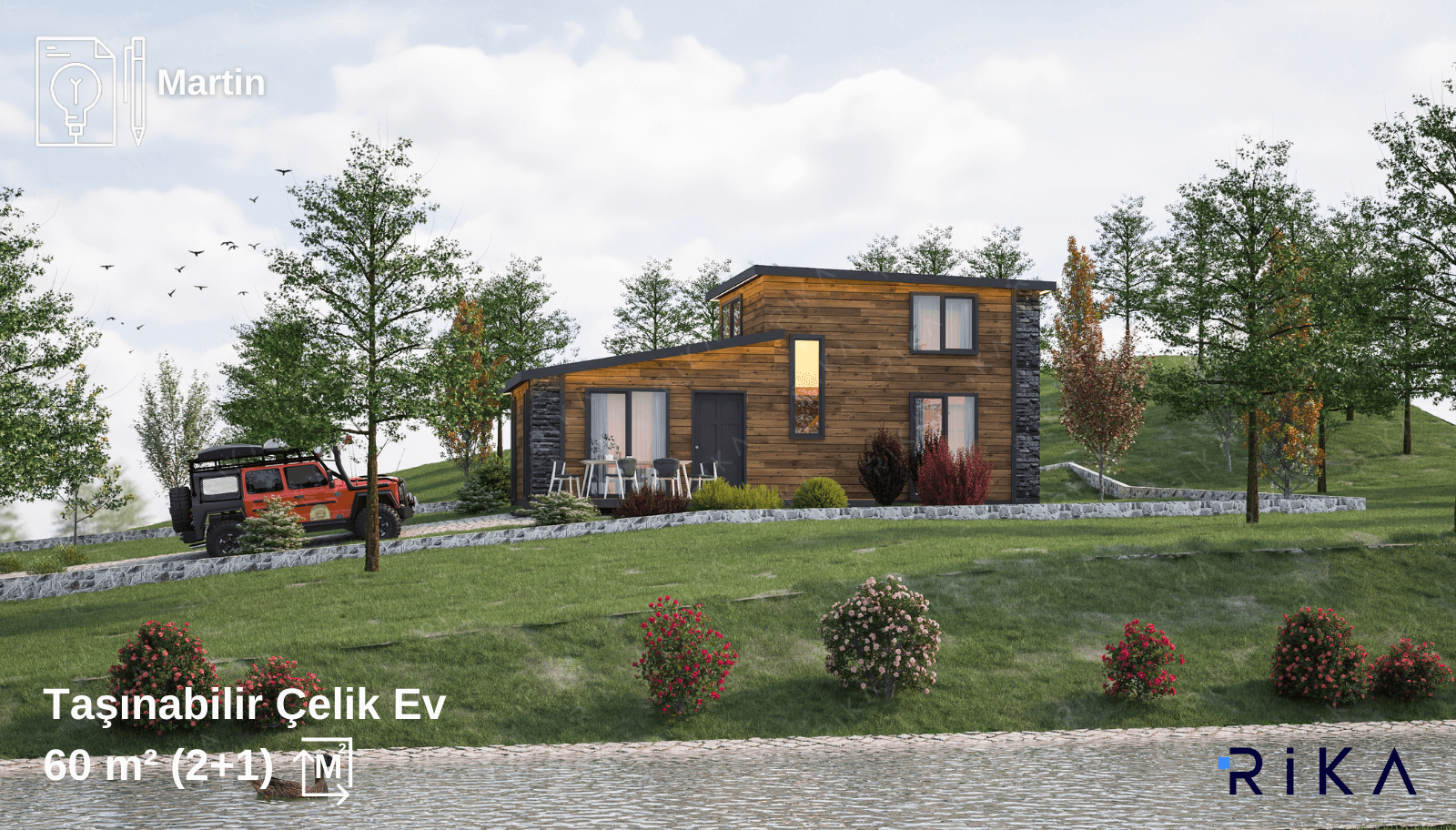 60 m2 Martin Modül Ev