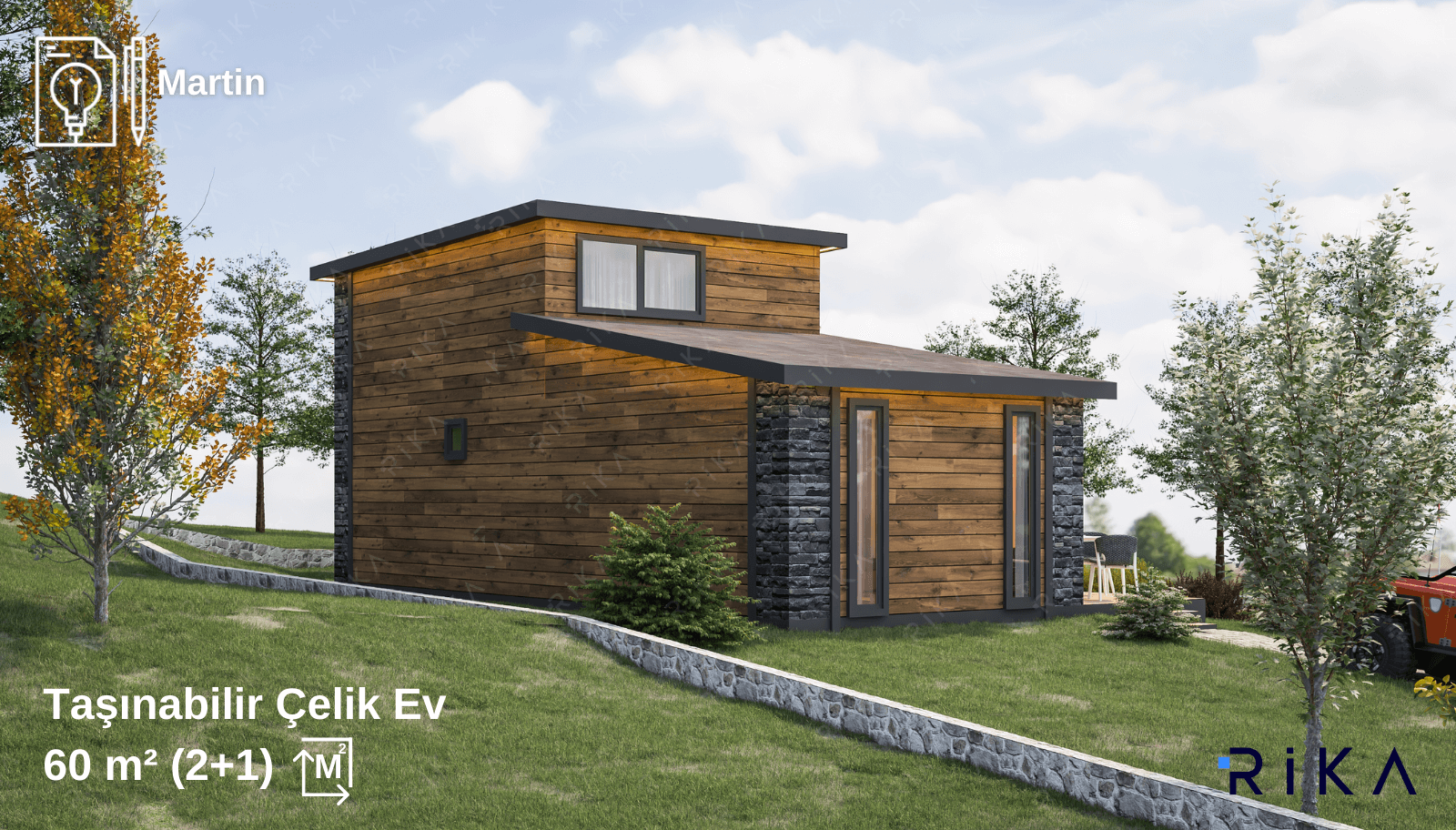 60 m2 Martin Modül Ev