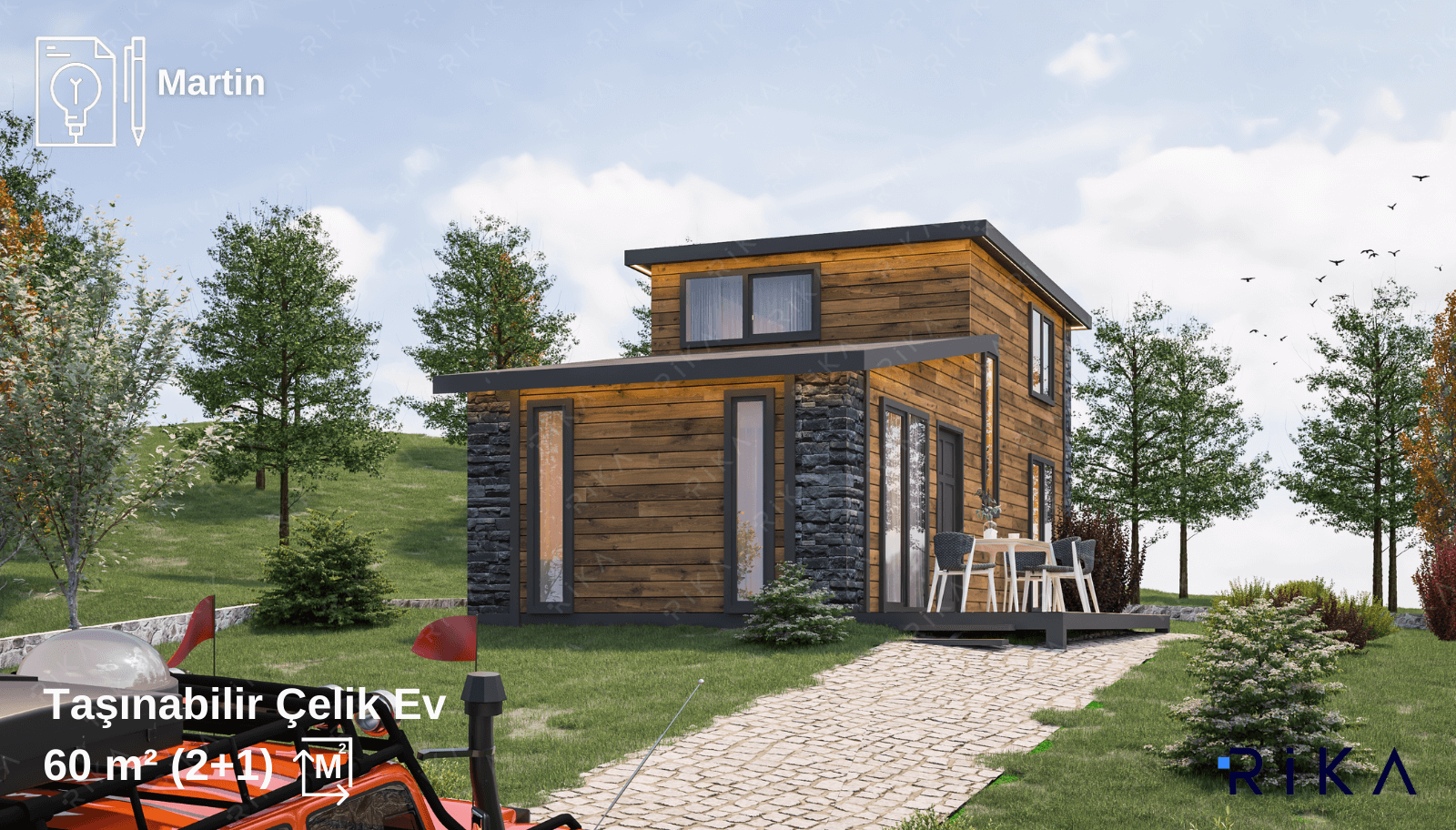 60 m2 Martin Modül Ev
