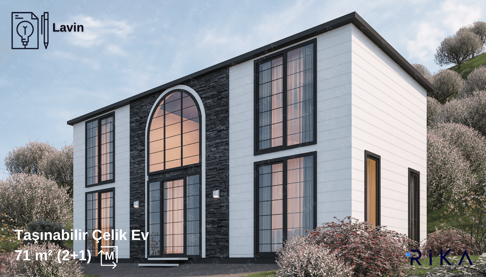 71 m2 Lavin Modül Ev