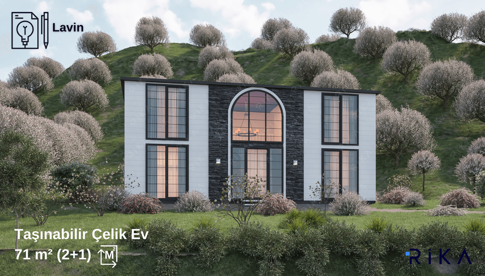 71 m2 Lavin Modül Ev
