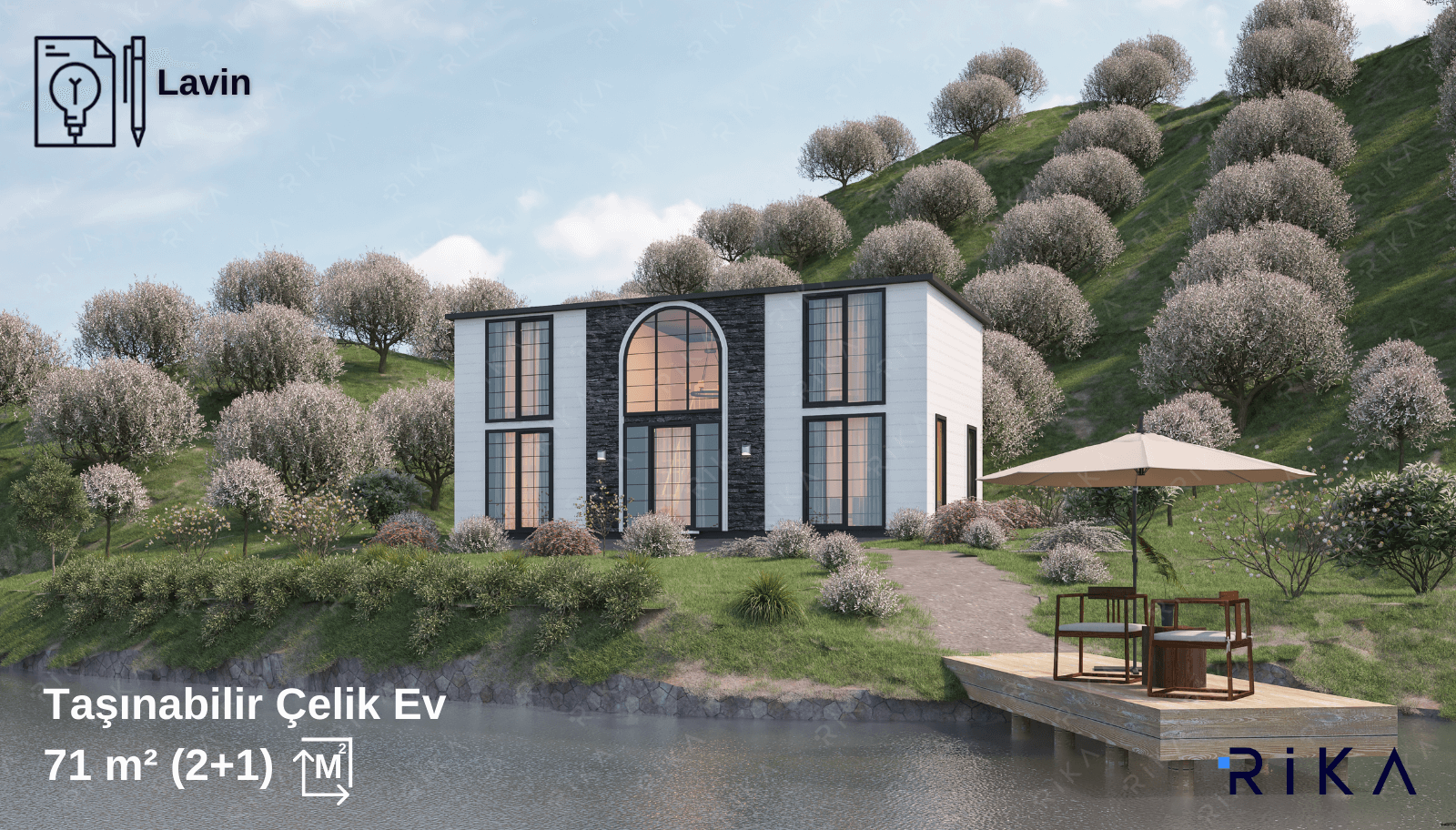 71 m2 Lavin Modül Ev