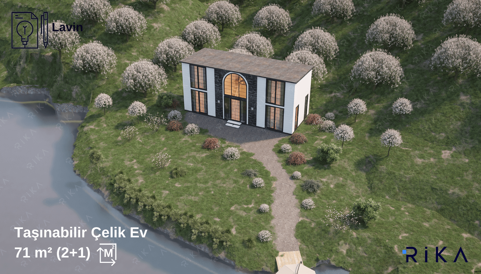 71 m2 Lavin Modül Ev