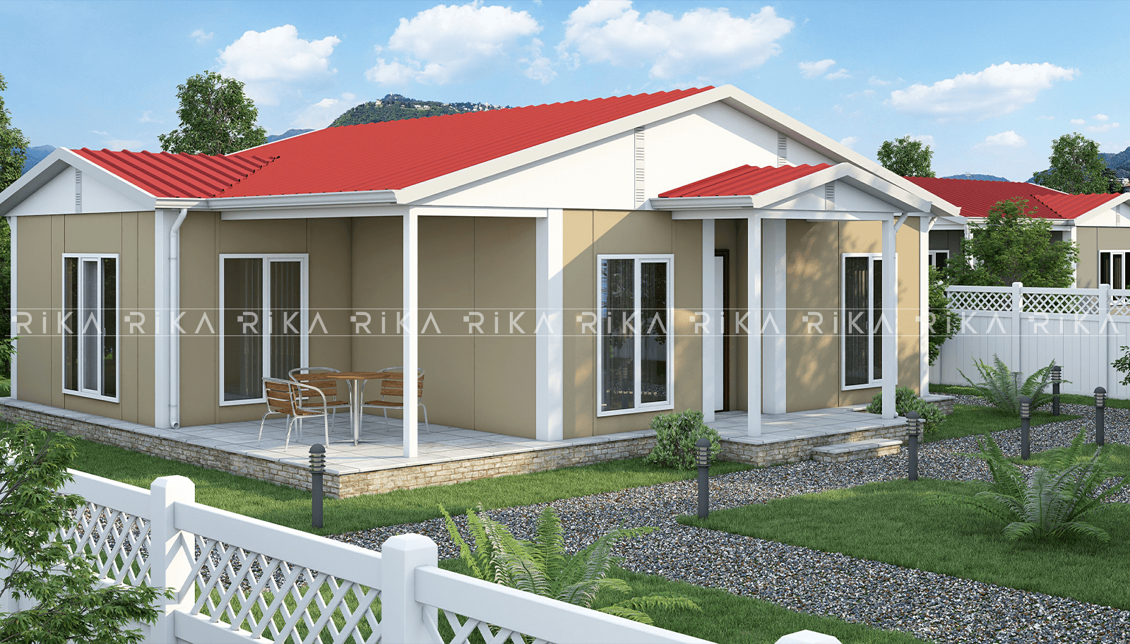 80 m² Single Story Prefabricated House