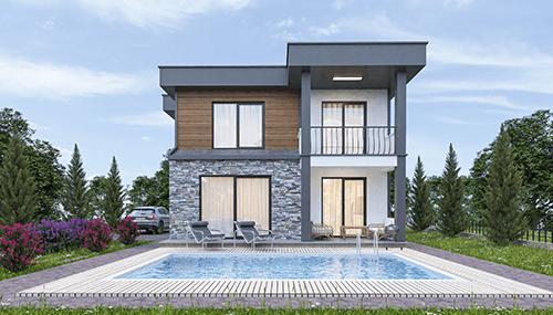 Maison en acier de Bursa